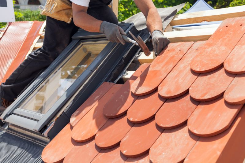 Clay Roof Installation detail